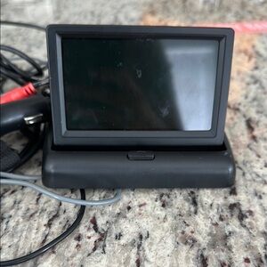 Black Portable Monitor for Car